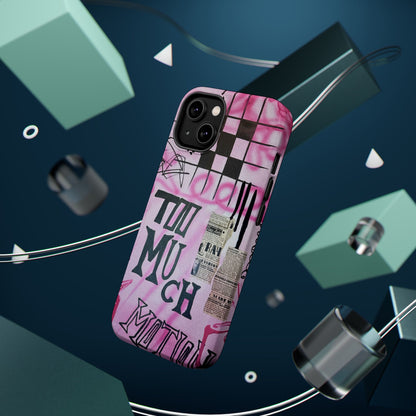 MagSafe "too much motion" airbrush iPhone case