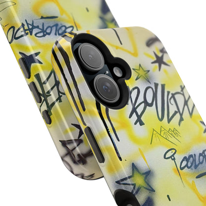 MagSafe "boulder" airbrush iPhone case