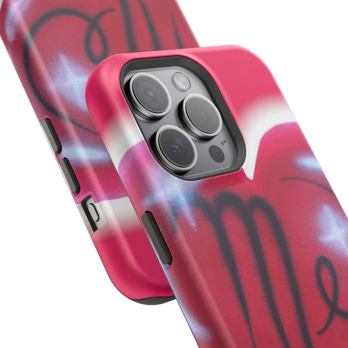 MagSafe "i <3 me" Airbrush iPhone Hülle