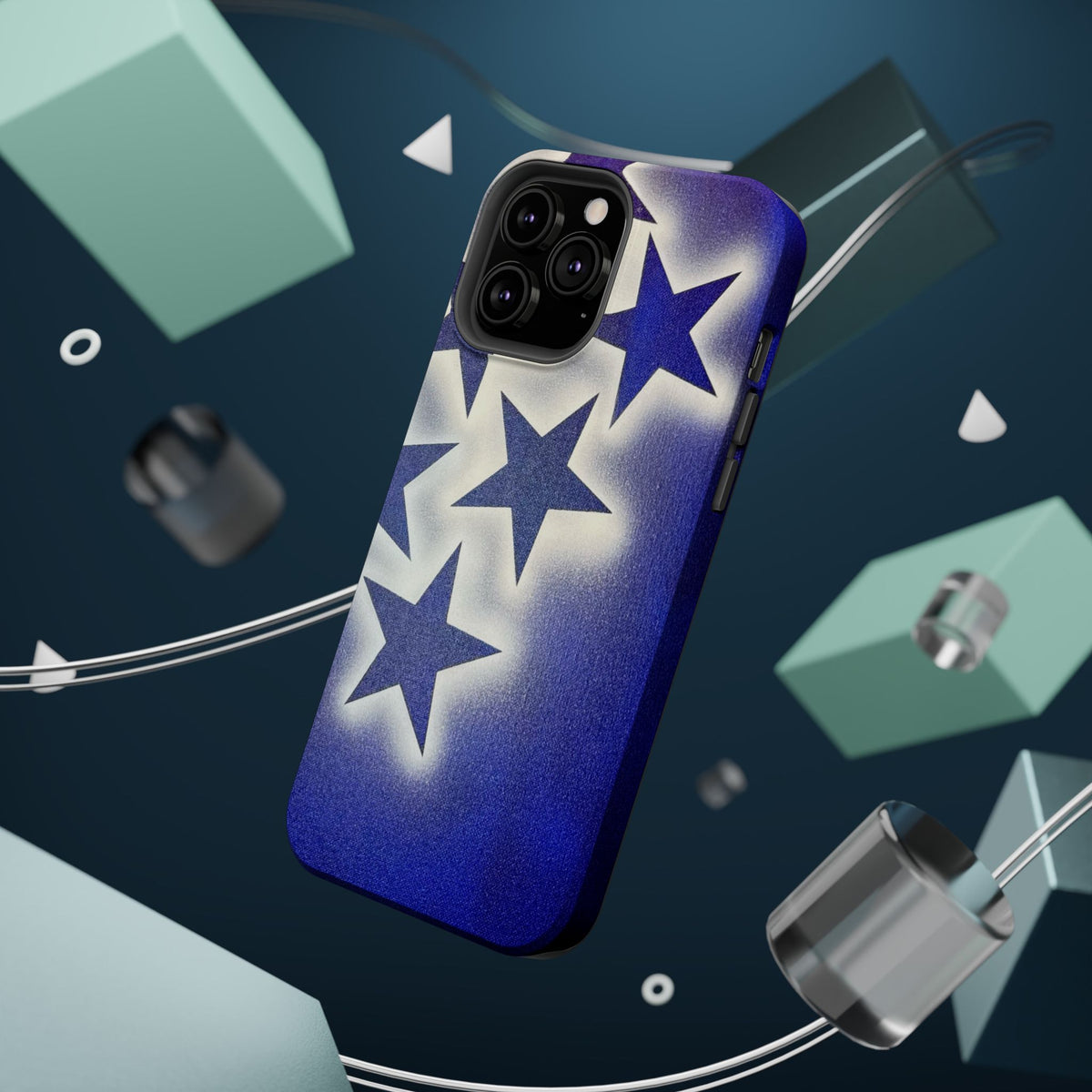 MagSafe Airbrush iPhone-Hülle "frosted galaxy"