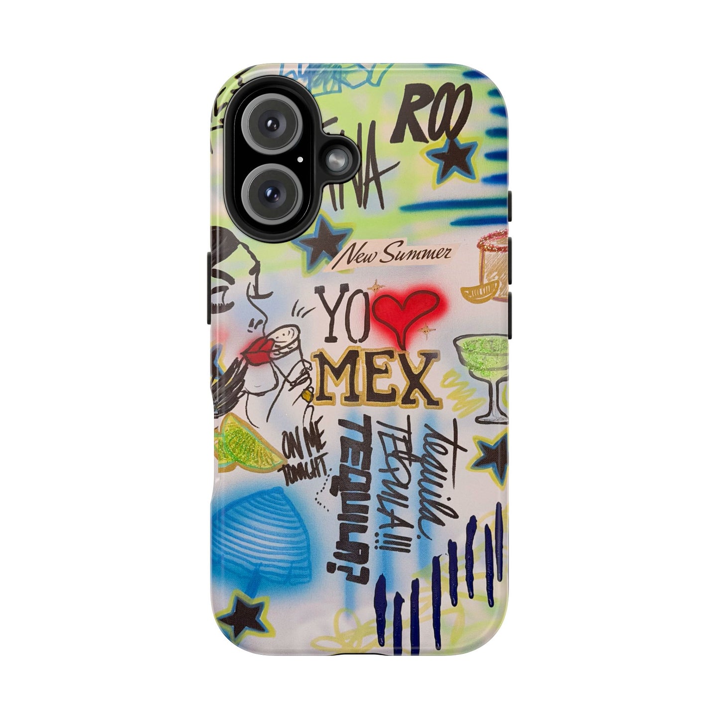 "salted lime" airbrush iPhone case