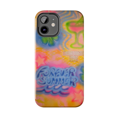 "forever summer" airbrush iPhone case