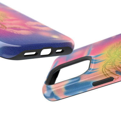 MagSafe "glowy night" airbrush iPhone case