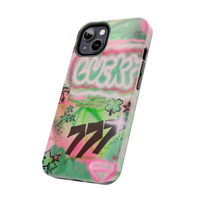 "so lucky" airbrush iPhone case