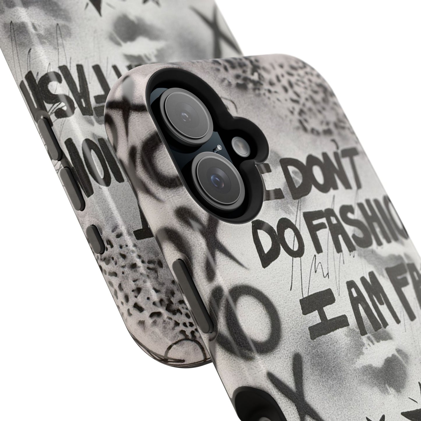 MagSafe "i am fashion" airbrush iPhone case