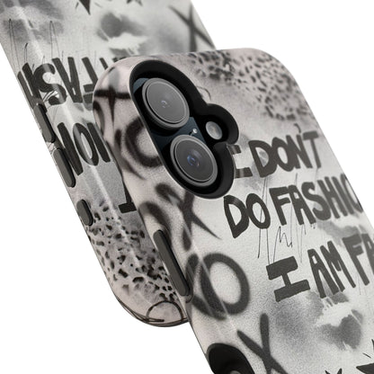 MagSafe "i am fashion" airbrush iPhone case