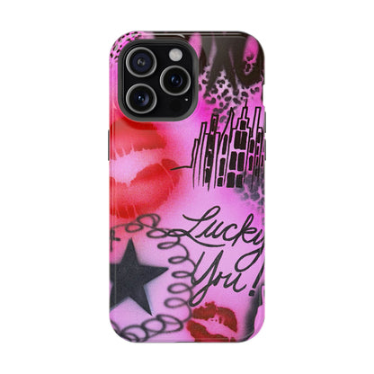MagSafe "ulterior motive" airbrush iPhone case