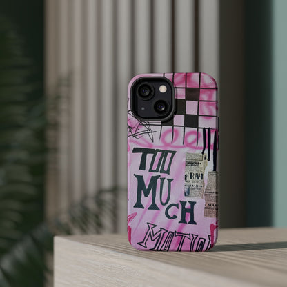 MagSafe "too much motion" airbrush iPhone case