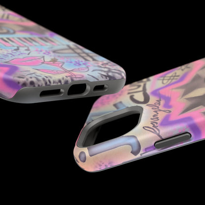 MagSafe "jazz club" airbrush iPhone case