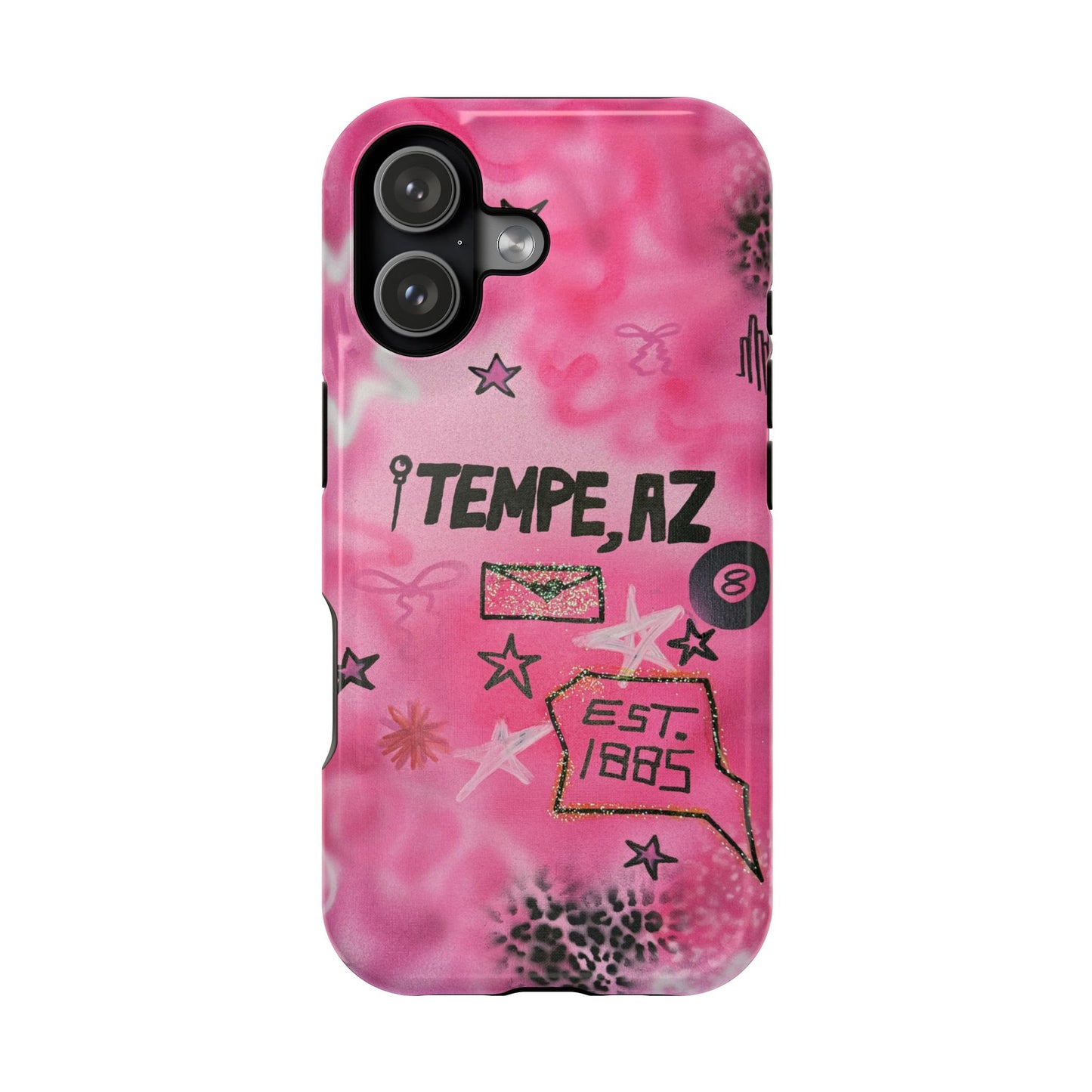 MagSafe „arizona state university pt. 2“ Airbrush iPhone-Hülle