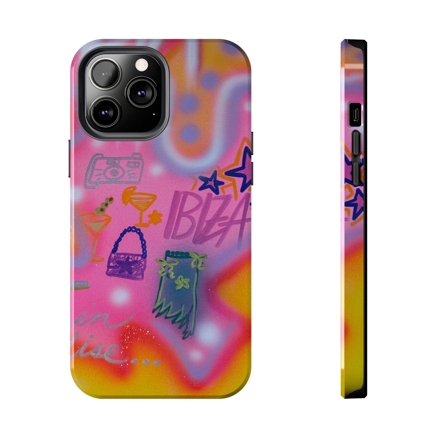 "ibiza" airbrush iPhone case