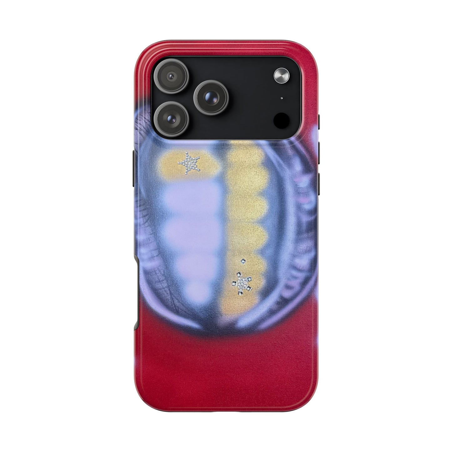 "bite me bling" airbrush iPhone case