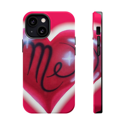 MagSafe "i <3 me" Airbrush iPhone Hülle