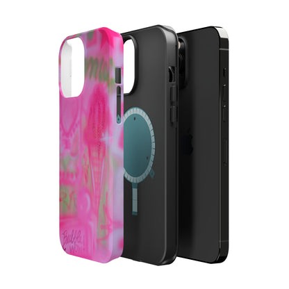 MagSafe "miami matcha" airbrush iPhone case