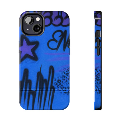 "infamous indigo" airbrush iPhone case