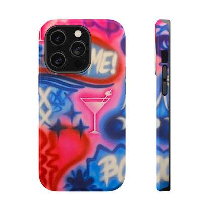 MagSafe "kiss me pt. 2" Airbrush iPhone Hülle