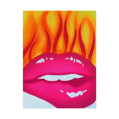 "flaming lips" airbrush rolled print