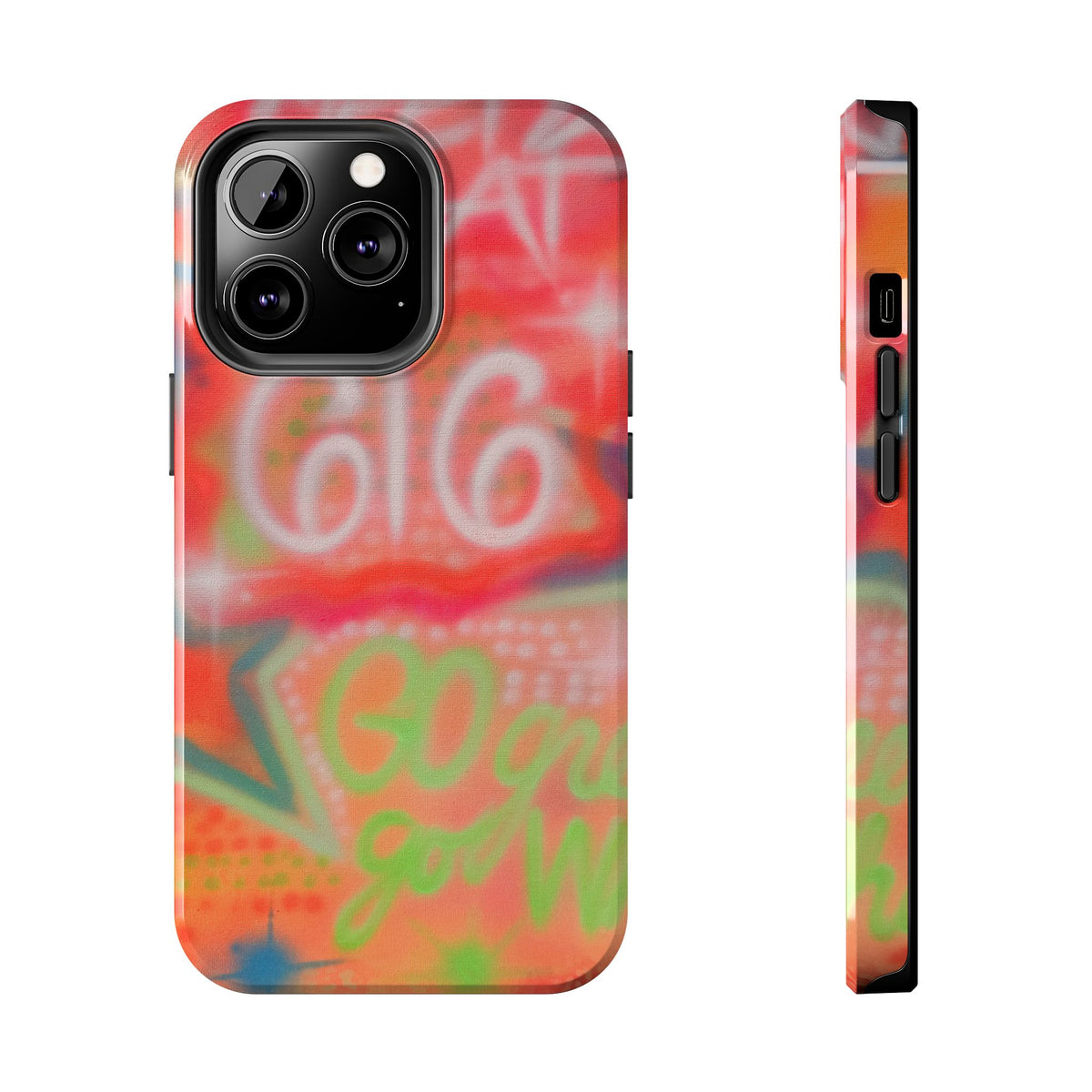 @msualphaphi airbrush iPhone case