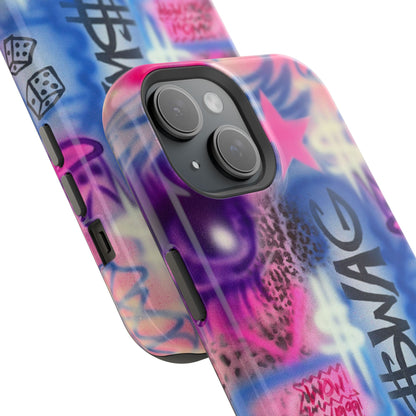 MagSafe "$wag" airbrush iPhone case