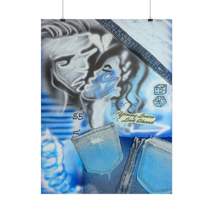 early access airbrush rolled print