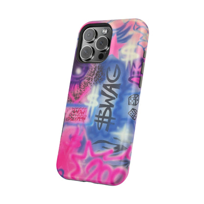 MagSafe "$wag" airbrush iPhone case