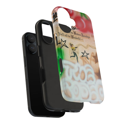 "the rodeo" airbrush iPhone case