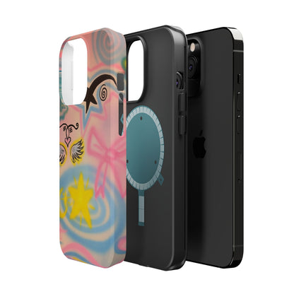MagSafe "star energy" airbrush iPhone case