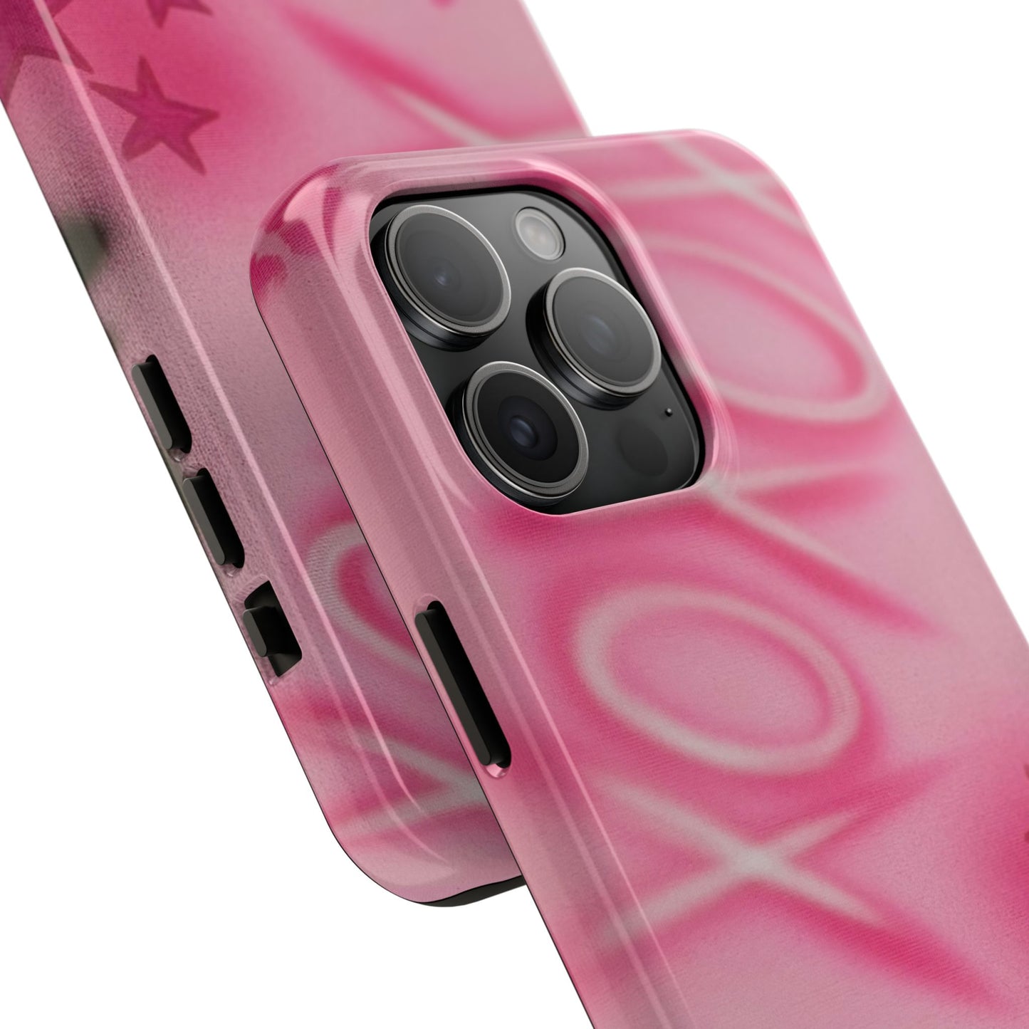 "perfectly pink" airbrush iPhone case