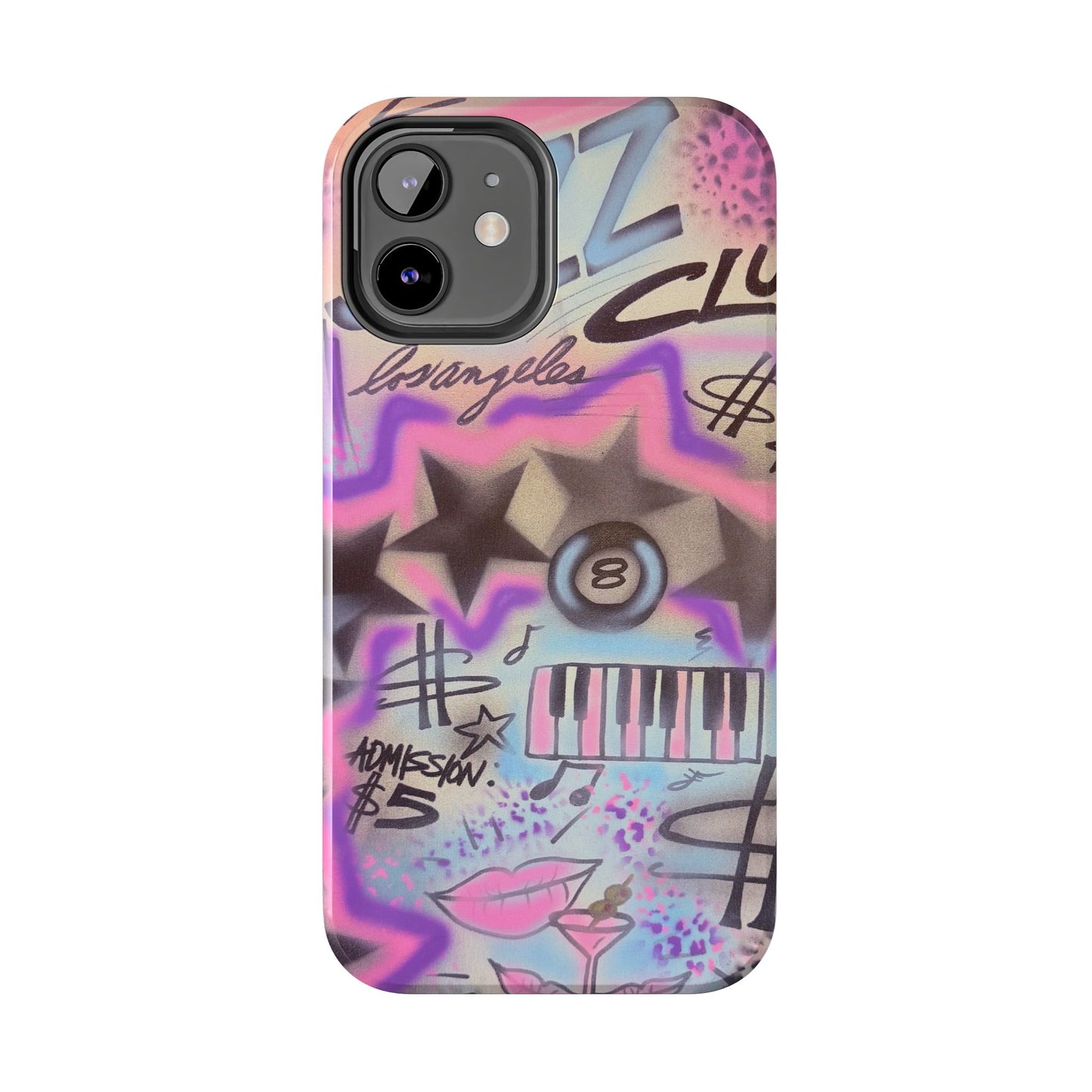 "the jazz club" airbrush iPhone case