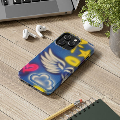 "celestial halo" airbrush iPhone case