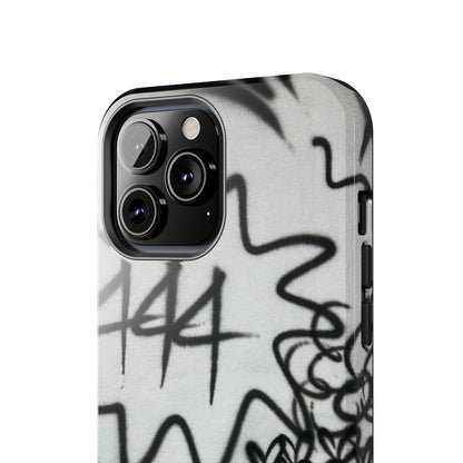 "444” airbrush iPhone case