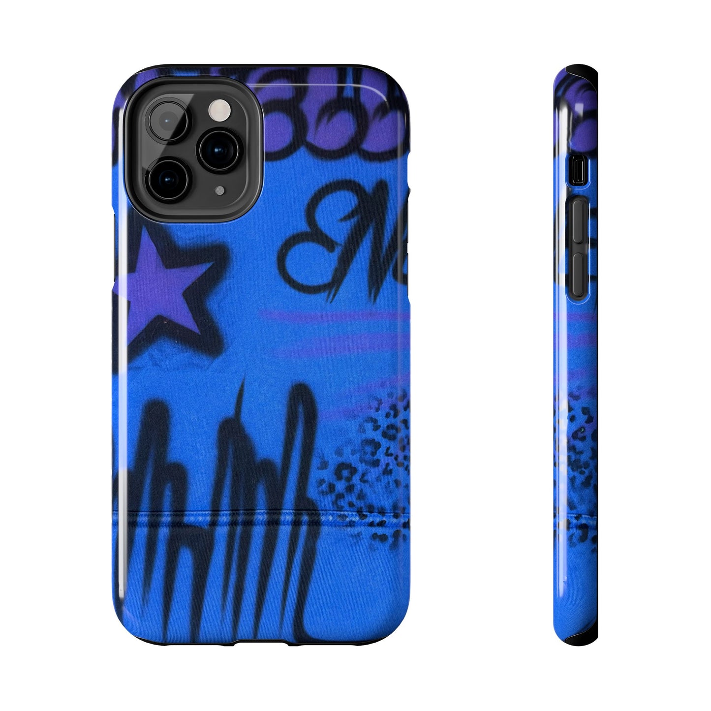 "infamous indigo" airbrush iPhone case