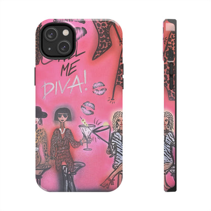 "party diva" airbrush iPhone case