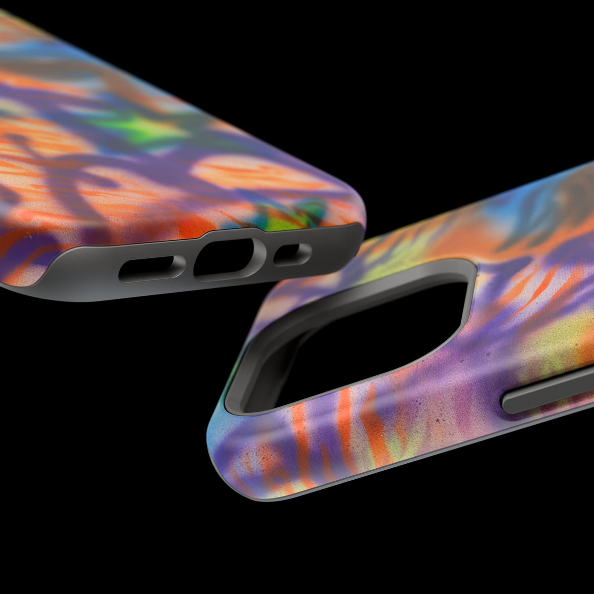 MagSafe "streetwear angel" airbrush iPhone case