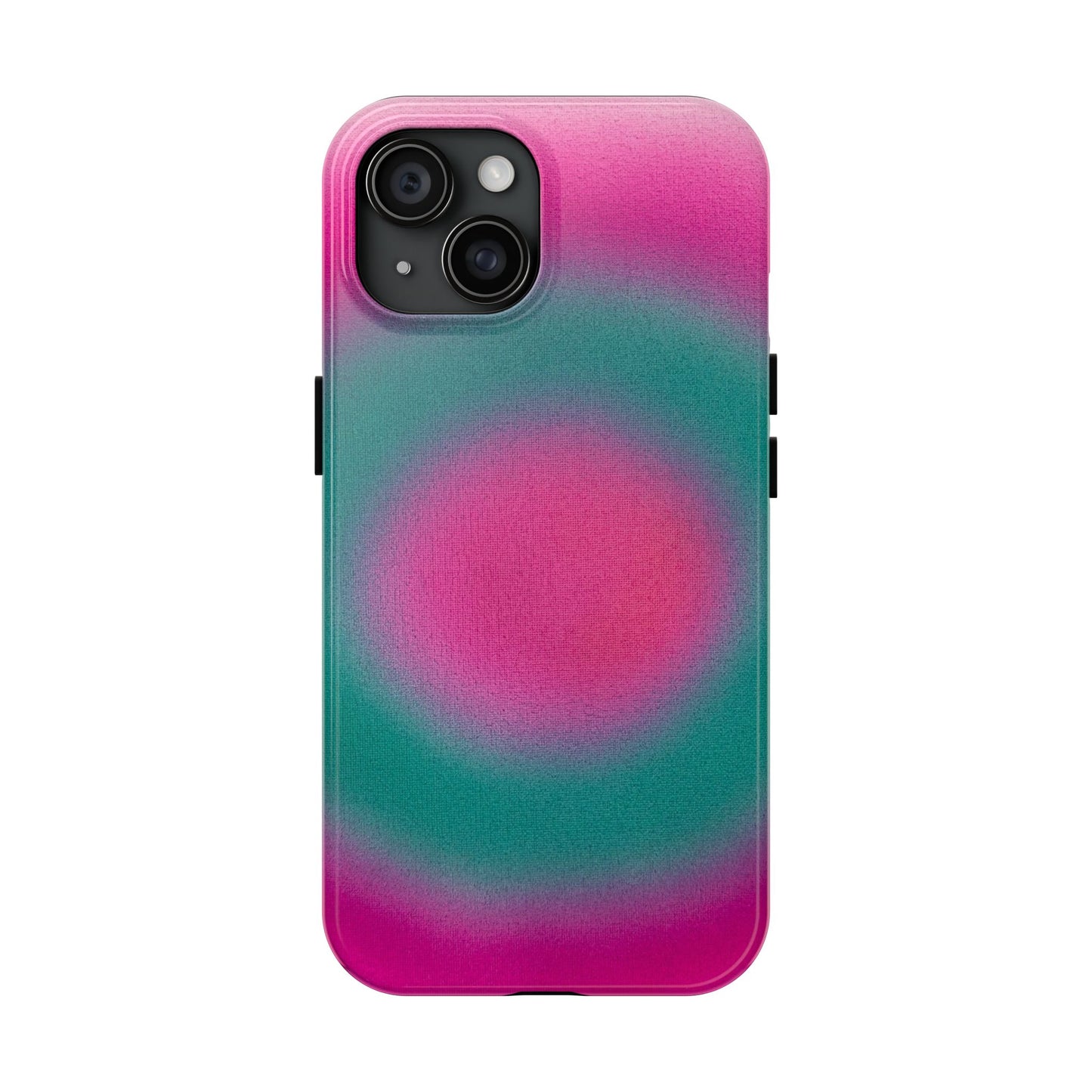 "watermelon swirl" aura airbrush iPhone case