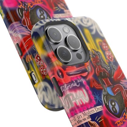 MagSafe "im an angel" airbrush iPhone case