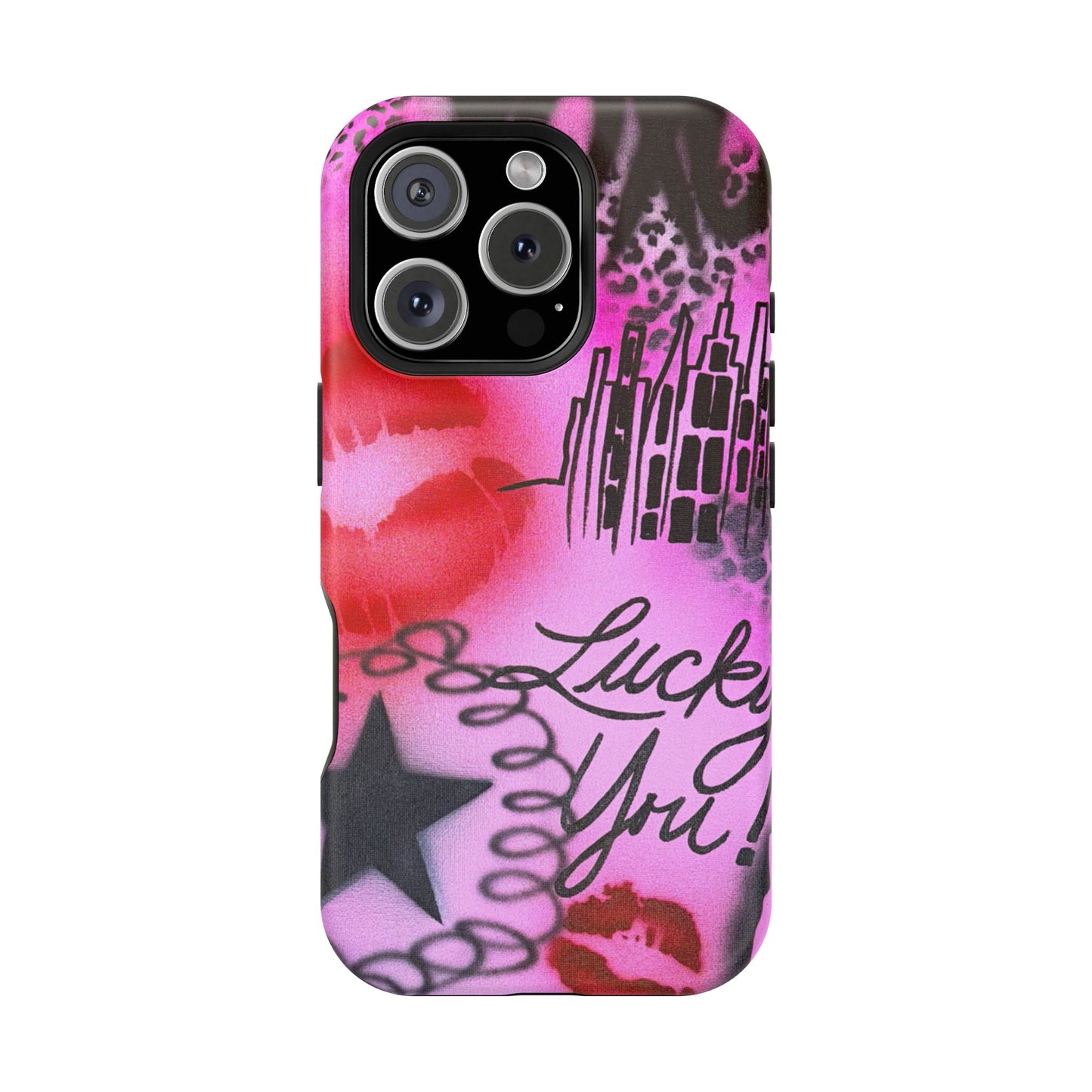 MagSafe "ulterior motive" airbrush iPhone case
