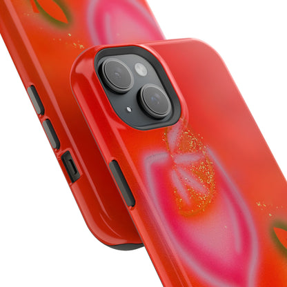 MagSafe "aperol spritz" airbrush iPhone case