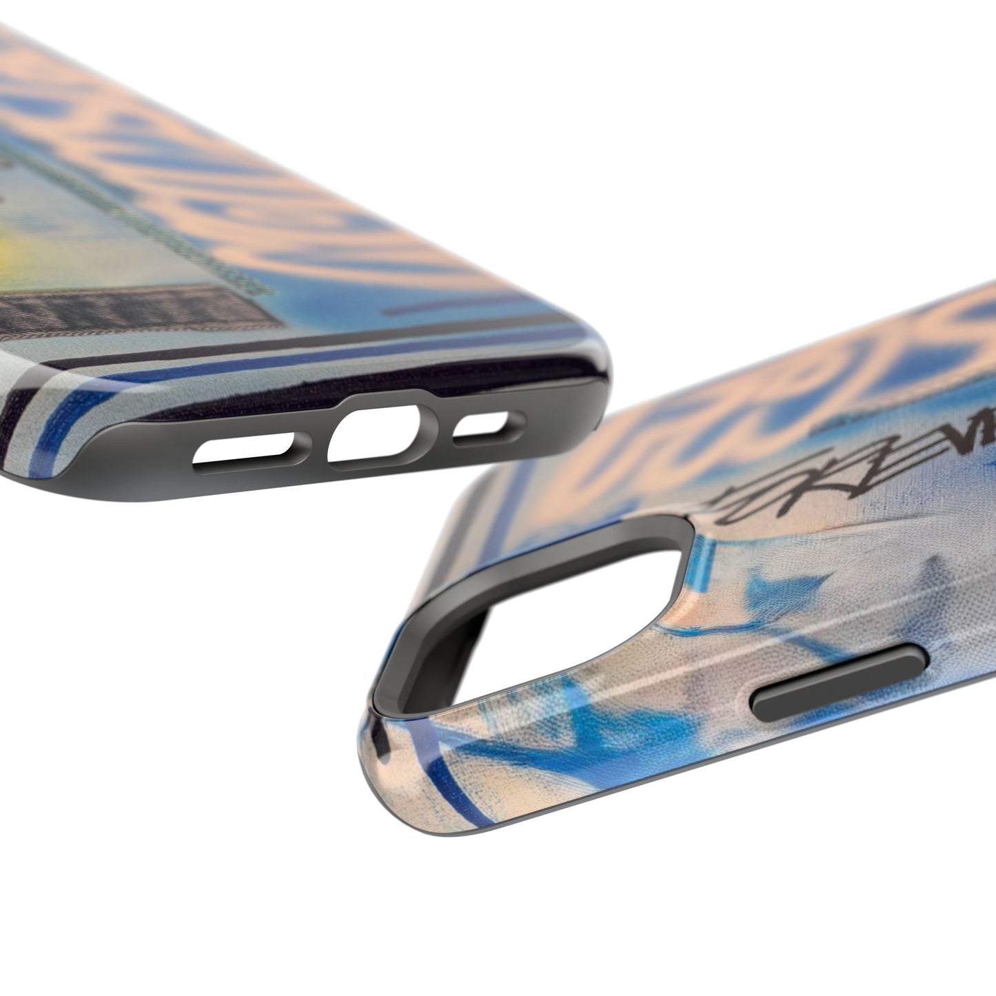 MagSafe "fashion forever" airbrush iPhone case