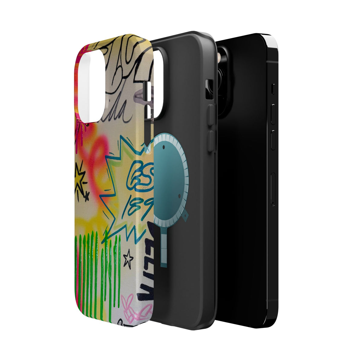 MagSafe "ferocious florida" airbrush iPhone case