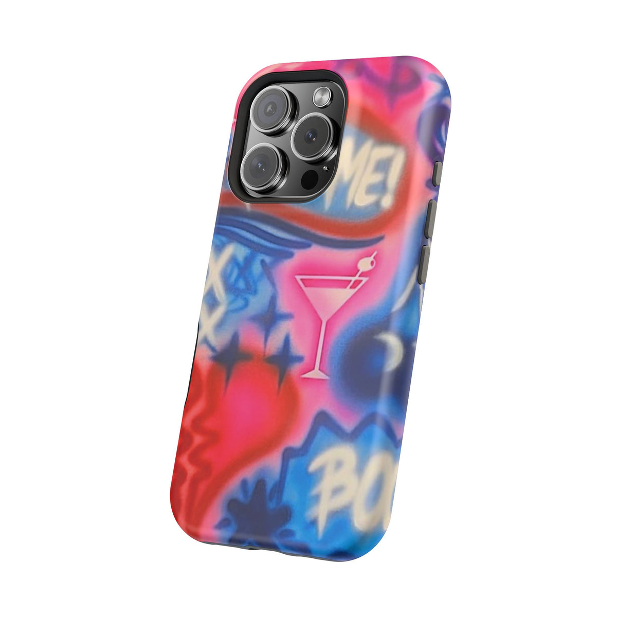 MagSafe "kiss me pt. 2" Airbrush iPhone Hülle