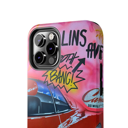 "miami momentos" airbrush iPhone case