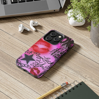"ulterior motive" airbrush iPhone case