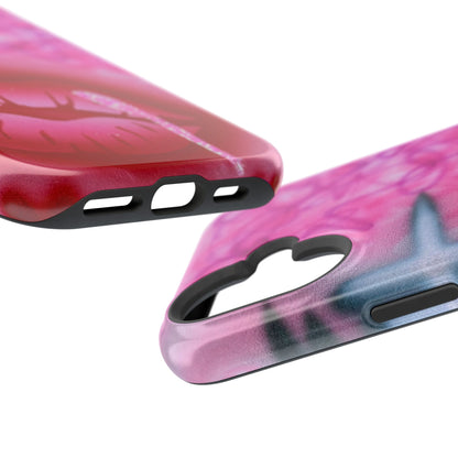 MagSafe limited edition "glitter aura" airbrush iPhone case