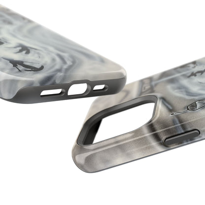 MagSafe "arctic avalanche" airbrush iPhone case