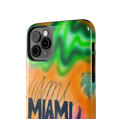 "miami, fl" airbrush iPhone case