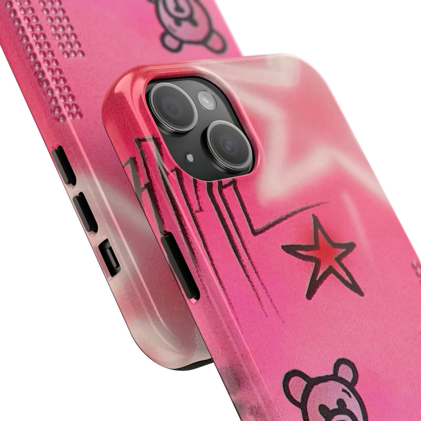 "teddy bear" airbrush iPhone case