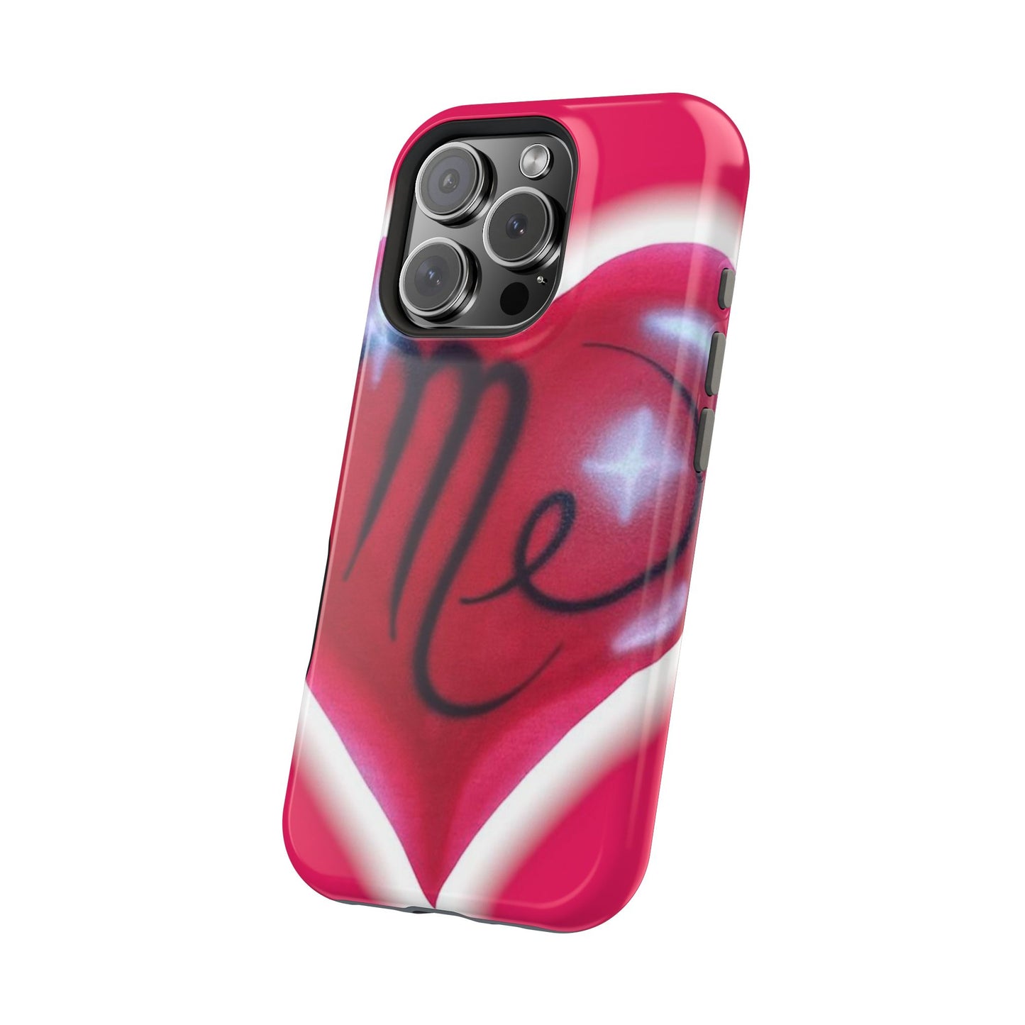 MagSafe "i <3 me" Airbrush iPhone Hülle