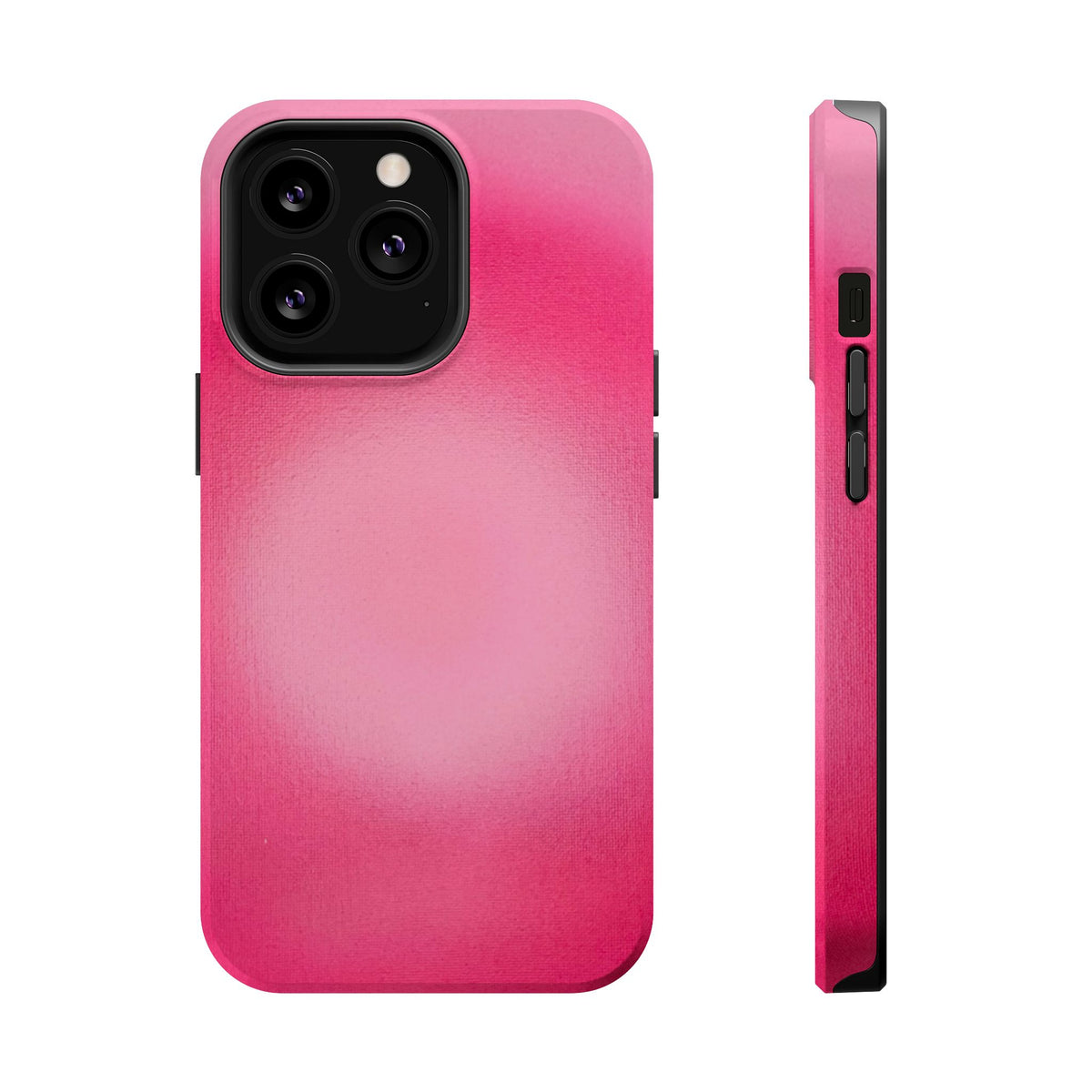 MagSafe "pinkberry" airbrush iPhone case