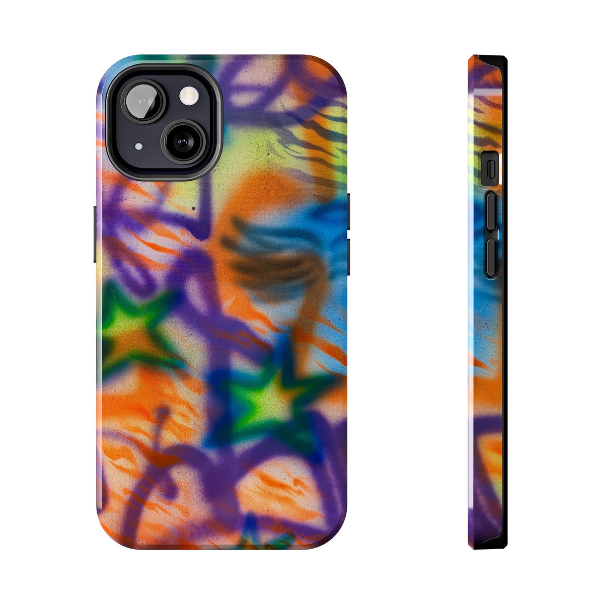 "streetwear angel" airbrush iPhone case